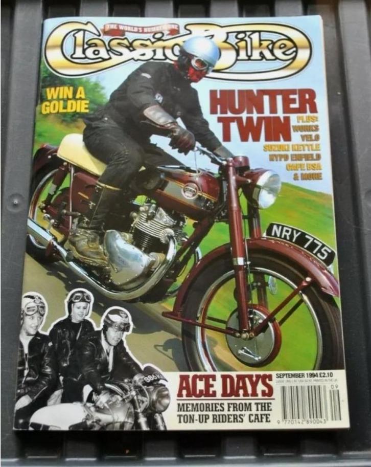 Classic Bike Magazine september 1994, Boeken, Motoren, Gelezen, Verzenden
