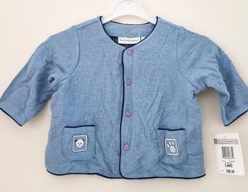 *SALE* Blauw vestje maat 62 *NIEUW* (0751)  beschikbaar voor biedingen