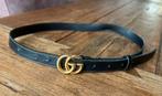 Zwarte Gucci riem met GG logo. 80CM,, Kleding | Dames, Riemen en Ceinturen, 80 tot 90 cm, Heupriem, Ophalen of Verzenden, Gucci