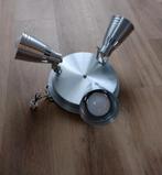 Plafond spot voor 3 lampen RVS, Ophalen