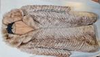 Vintage bont jas, Ophalen of Verzenden, Gedragen, Maat 36 (S), Beige