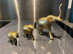Te koop 3 koperen olifantjes, Antiek en Kunst, Antiek | Koper en Brons, Ophalen of Verzenden