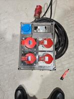 verdeelkast 16 amp., Doe-het-zelf en Verbouw, Lieren en Takels, Ophalen, Gebruikt