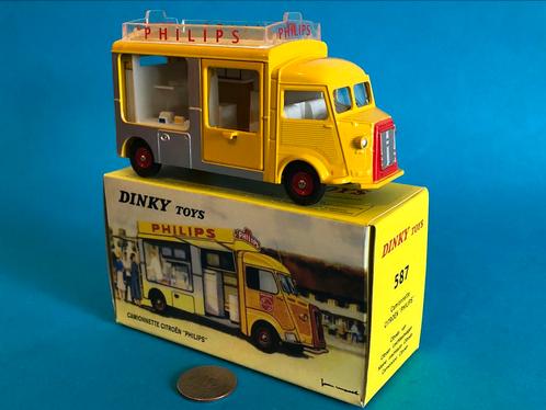 Dinky Toys Citroën HY Currus Philips (586) Nieuw&doos! KIJK!, Hobby en Vrije tijd, Modelauto's | 1:43, Nieuw, Dinky Toys, Ophalen of Verzenden