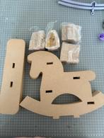 MDF hobbelpaard, Ophalen of Verzenden, Nieuw, Materiaal