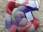 geverfde merino lontwol spinnen vilten wol spinwol viltwol, Nieuw, Ophalen of Verzenden, Lotjeswol, Spinwol