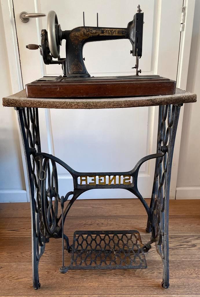 Antieke Singer Naaimachine - Opknapper/Decoratie, Antiek en Kunst, Antiek | Naaimachines, Ophalen of Verzenden