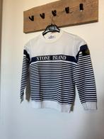 Stone Island Junior | Shirt | Wit/Blauw | 142, Ophalen, Jongen of Meisje, Trui of Vest, Zo goed als nieuw