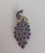 Pauw broche, Sieraden, Tassen en Uiterlijk, Broches, Overige materialen, Overige kleuren, Nieuw, Ophalen of Verzenden