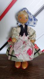 Vintage houten pop met scharnieren Resi Prosel, Verzamelen, Poppen, Ophalen, Zo goed als nieuw, Pop