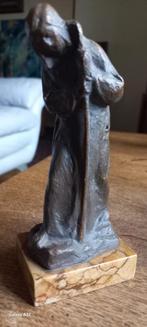 Plaaster Herderinnetje gesigneerd F.de Roeck (Antwerpen 1889, Antiek en Kunst, Kunst | Beelden en Houtsnijwerken, Ophalen of Verzenden