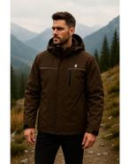 3-in-1 jas, fleece, waterdicht, winterjas, Kleding | Heren, Ophalen of Verzenden, Nieuw, Overige maten, Bruin