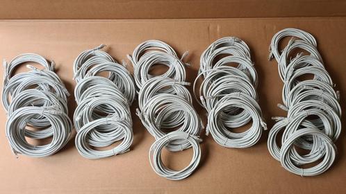 50 stuks CAT 6 U/UTP 5.00 m Grijs, Computers en Software, Pc- en Netwerkkabels, Nieuw, Ophalen