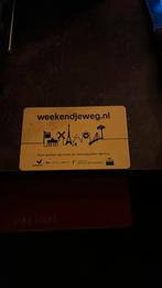 Voucher weekendje weg € 150, 33 - 40 uur, Overige niveaus, Starter, Overige vormen