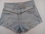 Short / korte spijkerbroek maat 34 / XS., Blauw, Jennijfer, Ophalen of Verzenden, Zo goed als nieuw