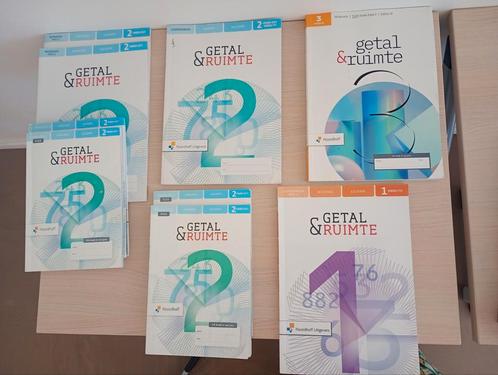 Getal en ruimte wiskunde schoolboeken diverse, Boeken, Schoolboeken, Nieuw, Wiskunde A, VMBO, Ophalen of Verzenden