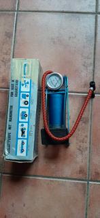 voetpomp met manometer, Ophalen of Verzenden, Zo goed als nieuw