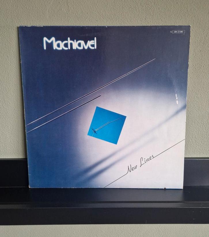 Lp, Machiavel  / New Lines igst, Cd's en Dvd's, Vinyl | Rock, Gebruikt, Progressive, 12 inch, Ophalen of Verzenden