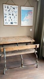 Ouderwetse Schoolbank, Antiek en Kunst, Ophalen