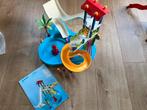 Playmobil groot zwembad met. 2 glijbanen summerfest 6669, Ophalen of Verzenden, Zo goed als nieuw