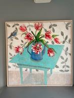 Andrea Lettené - Parkiettulpen, Antiek en Kunst, Kunst | Schilderijen | Klassiek, Ophalen