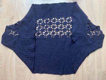 Dames bolero vest korte mouw paars maat S beschikbaar voor biedingen