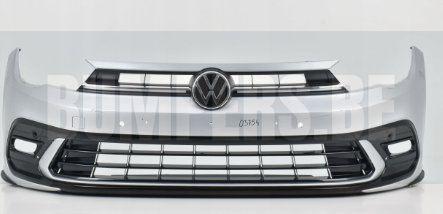 Bumper VOLKSWAGEN POLO 2G0 2G R-LINE R LINE FACELIFT 2022- 6, Auto-onderdelen, Carrosserie en Plaatwerk, Bumper, Voor, Gebruikt