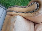 Gratis chesterfield bank bankstel leer, Ophalen, Gebruikt, 75 tot 100 cm, Leer