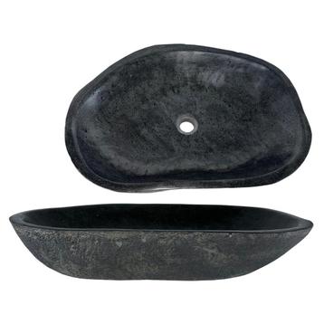 Wasbak | Wastafel | Natuursteen | Ovaal | 60-70x38-43cm beschikbaar voor biedingen