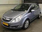 Opel Corsa 1.2-16V Enjoy - Airco - 5 deurs - Trekhaak, Voorwielaandrijving, Stof, Gebruikt, Zwart