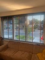 Houten lamellen. Zwart met taupe banden. 300x170cm, Ophalen, Zo goed als nieuw, Zwart, 200 cm of meer