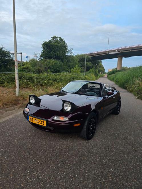 Mazda MX-5 Na Vin Art || 1.6 I || 1996 Rood || APK, Auto's, Mazda, Particulier, MX-5, Benzine, Cabriolet, Handgeschakeld, Origineel Nederlands