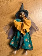 Vintage heksen hangpop (jaren ‘80), Verzamelen, Poppen, Ophalen of Verzenden, Zo goed als nieuw, Pop