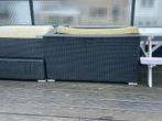 Loungebank set, en nog 2 losse delen, Tuin en Terras, Ophalen, Gebruikt, Kunststof