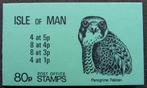Postzegelboekje Isle of Man – Valk groen  80 p boekje, Verzenden, Postfris
