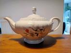 Theepot met bloemen motief, Antiek en Kunst, Ophalen of Verzenden