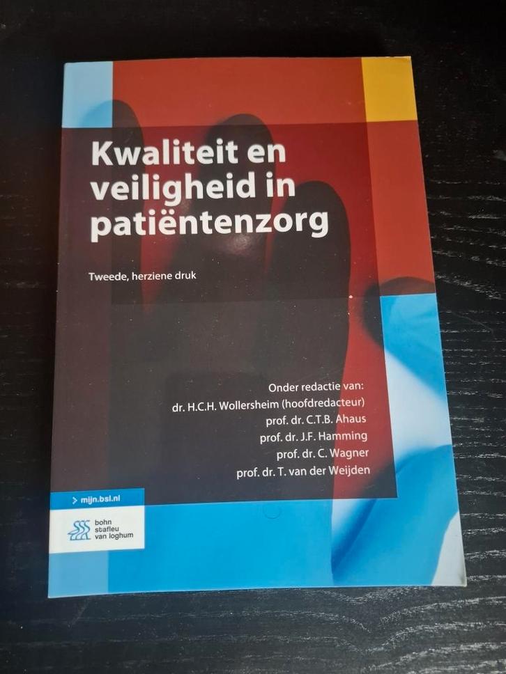 kwaliteit en veiligheid van patiëntenzorg, Boeken, Schoolboeken, Zo goed als nieuw, Biologie, Overige niveaus, Ophalen of Verzenden
