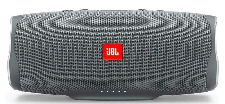 JBL Charge 4 Bluetooth Speaker - Grijs, Audio, Tv en Foto, Luidsprekers, Zo goed als nieuw, Front, Rear of Stereo speakers, 60 tot 120 watt