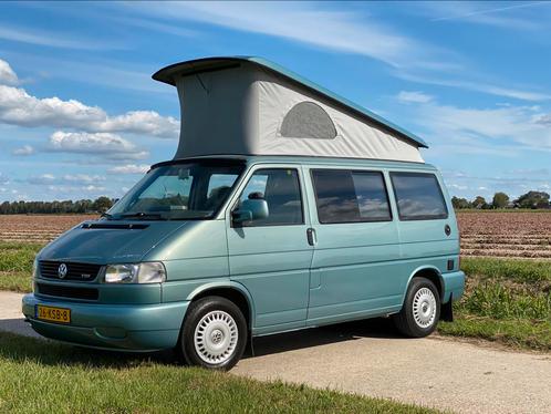 Zeer nette Volkswagen T4 California 2.5 TDI bj 02 roestvrij!, Caravans en Kamperen, Campers, Particulier, tot en met 4, Buscamper of Camperbus