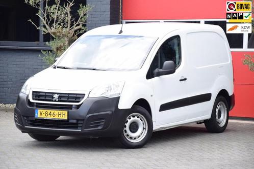 Peugeot Partner 120 1.6 BlueHDi VAN 100 L1 Premium 2017 Navi, Auto's, Bestelauto's, Bedrijf, Te koop, ABS, Airconditioning, Boordcomputer