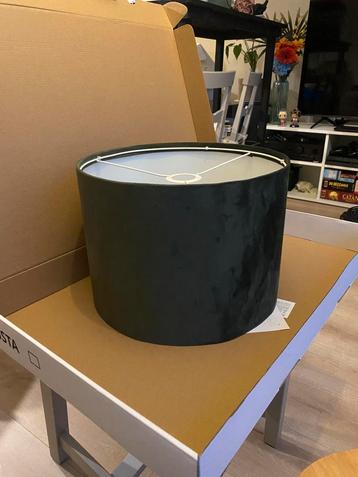 Ikea lampenkap groen velvet beschikbaar voor biedingen