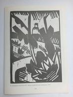 Karl Schmidt-Rottluff: Landschap met Vuurtoren, 1914, Verzamelen, Foto's en Prenten, Ophalen of Verzenden