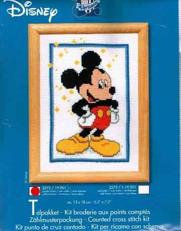 Cado disney borduurpakket, mickey mouse 19.001 beschikbaar voor biedingen