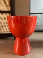 Pols Potten Tip Tap Kruk Rood, Rond, Zo goed als nieuw, Ophalen, 45 tot 60 cm