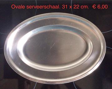 Ovale Serveerschaal beschikbaar voor biedingen