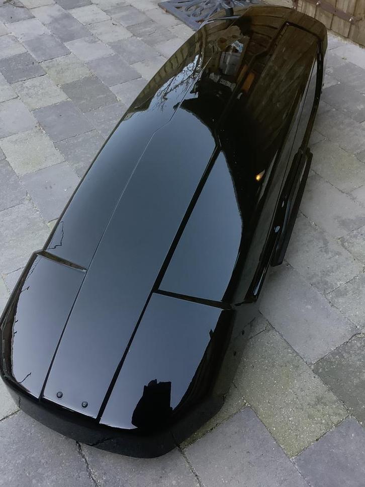 Glossy Thule XT L , 300L, 189X67,5X43 cm, dual side openen, Auto diversen, Dakkoffers, Zo goed als nieuw, Ophalen