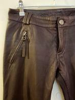 Gestuz leren broek bordeaux mt 36, Kleding | Dames, Overige kleuren, Ophalen of Verzenden, Zo goed als nieuw, Gestuz