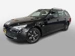 Bmw 5-SERIE 523I HIGH EXECUTIVE, PANO, CARPLAY, LEER, Stoelv, Auto's, BMW, Achterwielaandrijving, Gebruikt, Zwart, Leder