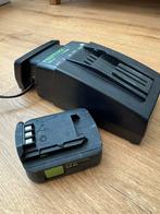Festool TCL6 Sneloplaadapparaat + BP 12 Li 2,5 C, Ophalen of Verzenden, Zo goed als nieuw