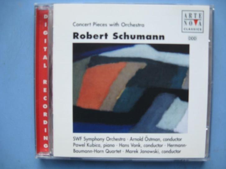 Schumann, symphonie nr. 1, diverse concerten, Cd's en Dvd's, Cd's | Klassiek, Zo goed als nieuw, Orkest of Ballet, Romantiek, Ophalen of Verzenden